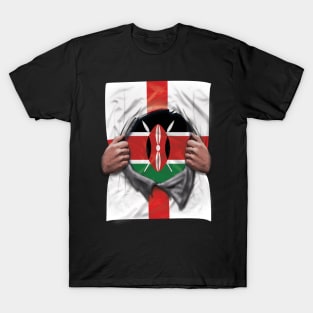 Kenya Flag English Flag Ripped - Gift for Kenyan From Kenya T-Shirt